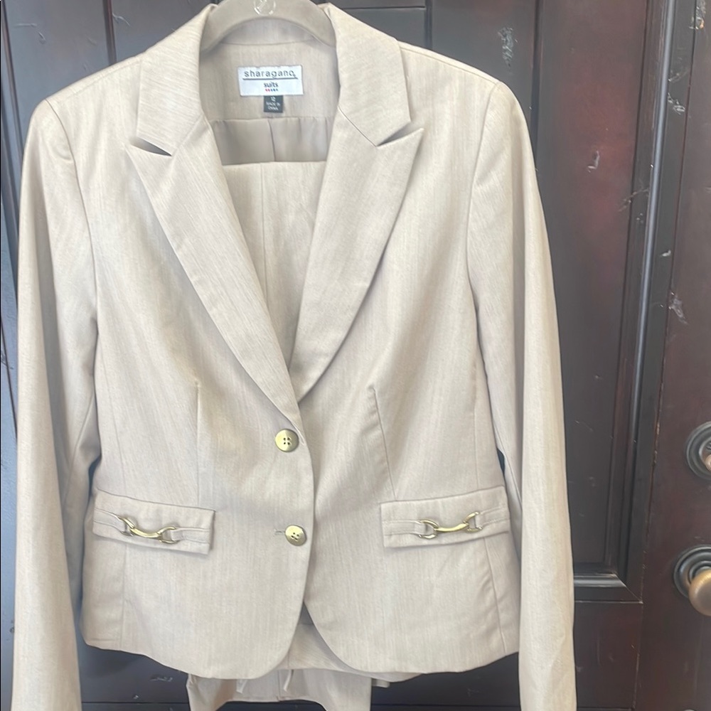 Sharagano Women's Tan Blazer